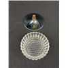 Image 7 : Glass + Chrome Divided Lazy Susan