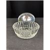 Image 8 : Glass + Chrome Divided Lazy Susan