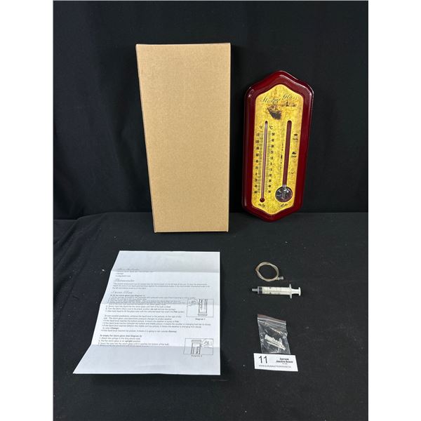 N.I.B. Barrometer/thermometer