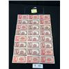 Image 1 : 24 Chinese Paper Currency UNCIR