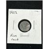 Image 2 : 4 10 Cent Coins 1912, 1913, 1914, 1916 Silver