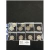 Image 1 : 11 CDN 50 Cent Coins
