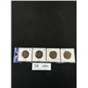 Image 1 : 4 Large CDN Pennies 1917,18,19,20