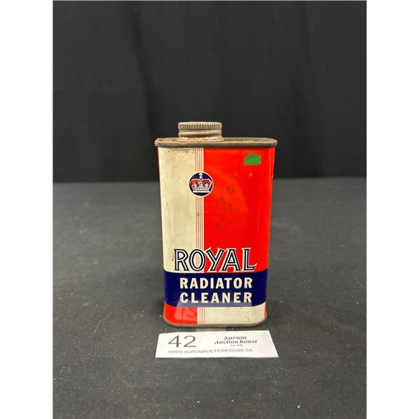 Vintage Full Royal Radiator Cleaner Full Tin