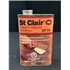 Image 2 : 2 Vintage Tins, St.Claire, Paint and Varnish and a Marshall Wells Putty Full