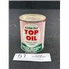 Image 1 : Vintage Full Kleen-flo Top Oil Tin