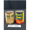 Image 1 : 2 Full Vintage Tins, Rad Add and a Miracle Power