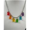 Image 2 : Adorable Vintage Lucite Gummy Bear Necklace