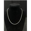 Image 2 : Quality Solid Sterling Silver Vintage Rope Chain