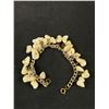 Image 3 : Antique Gold Genuine Mother of Pearl Bracelet