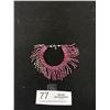 Image 1 : Stunning Fushia Rhinestone Fringe Bracelet