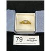Image 1 : Vintage Mens Gold Ring Crystal Stone
