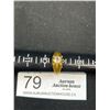 Image 2 : Vintage Mens Gold Ring Crystal Stone