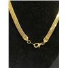 Image 2 : Vintage Gold Snake Chain Wide!