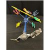 Image 3 : Vintage 22" Tall Weathervane w/ a Rooster on It