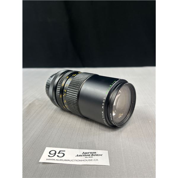 Vintage Kitstar Zoom 80-200mm Camera Lens