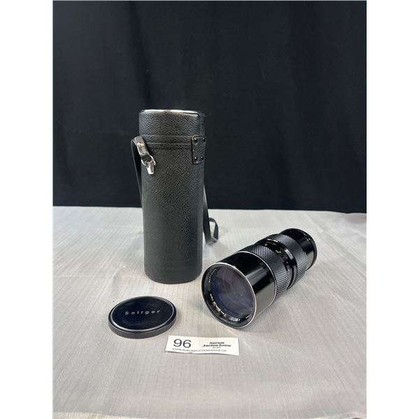 Vintage Soligor 80-200mm Made in Japan Camera Lens w/ Harshell Case