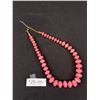 Image 2 : Joan Rivers Faceted Lucite Graduated Necklace- Rare Color- 24" Long + 4" Extender - Signed