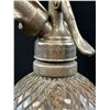 Image 3 : Vintage Wired Mesh Glass Seltzer Bottle
