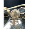 Image 2 : Very Nice Sterling Silver Weighted Candle Labra Weighing Over 870 Grams -  11" Tall