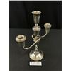Image 3 : Very Nice Sterling Silver Weighted Candle Labra Weighing Over 870 Grams -  11" Tall