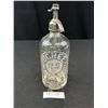 Image 1 : Old OCHEE 28 oz Fluid Seltzer Bottle from Brooklyn New York