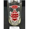 Image 2 : Nice Red and White Labeled Cohns Soda Water Seltzer Bottle