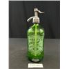 Image 1 : Hartys Beverage Coney  Island Green Seltzer Bottle