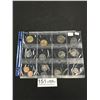Image 1 : 2005 Coin Set Including 2 1 Cent 2 Cent 4 Quarters and 2 Loonies