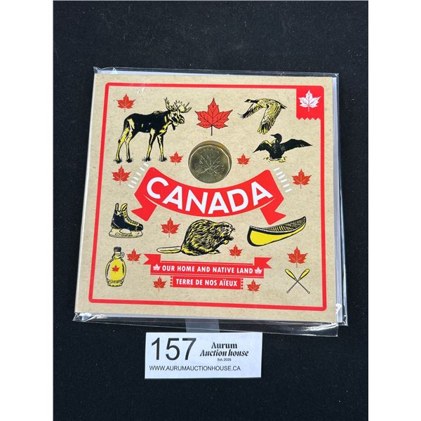5 CDN Coinset in "Old Canada" "Unopened Leaf" 2016