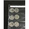 Image 2 : 12 25 Cent CDN Coins, 1867-1992 All Different