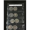 Image 2 : 11 25 Cent CDN Coins, 1999 All Different
