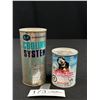 Image 1 : Vintage K-F Cooling System Tin + Malamute Gas Line Anti Freeze Tin
