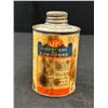 Image 7 : Vintage Paper Label OK Water Tight Oil Compound Tin + Glitter Haze Remover Tin, Nice Graphics