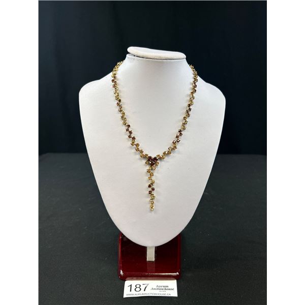 Stunning Vintage Rhinestone Necklace
