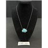 Image 1 : Lovely Blue Enamel Cloud Necklace - Likely Lisa Crowder