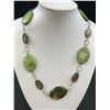 Image 2 : Pretty Polished Stone Necklace w/ Toggle Clap