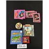 Image 4 : Vintage Collectible Lot - Steve Garvey Collector Card, Postcards, Mr.Dressup Pin Back, Michael Jacks