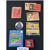 Image 5 : Vintage Collectible Lot - Steve Garvey Collector Card, Postcards, Mr.Dressup Pin Back, Michael Jacks