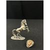 Image 9 : Vintage Collectible Lot - Carved Moose Antler, Indigineous Art, Pewter Horse, Horseshoe,etc