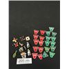 Image 1 : Collectible Lot of Bowling Pins and Achievenment Patches