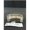 Image 2 : Beige Vintage Designer Cuff Signed Aitkens Pewter Nice!