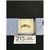 Image 1 : Quality Vintage Mens Gold Band Simulated Diamonds