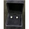 Image 2 : Vintage Sterling Silver Gemstone Stud Earrings Marked .925, 5 Pairs