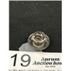 Image 2 : Rare Button Pin Brooch Sterling Native Jewelry Signed @ Back