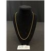 Image 1 : Vintage Signed Swavorski Swan Gold Necklace