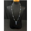 Image 2 : Genuine Art Deco Flapper Glass Bead Necklace