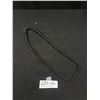 Image 2 : Genuine Antique Victorian Mourning Glass Bead Necklace C.1880