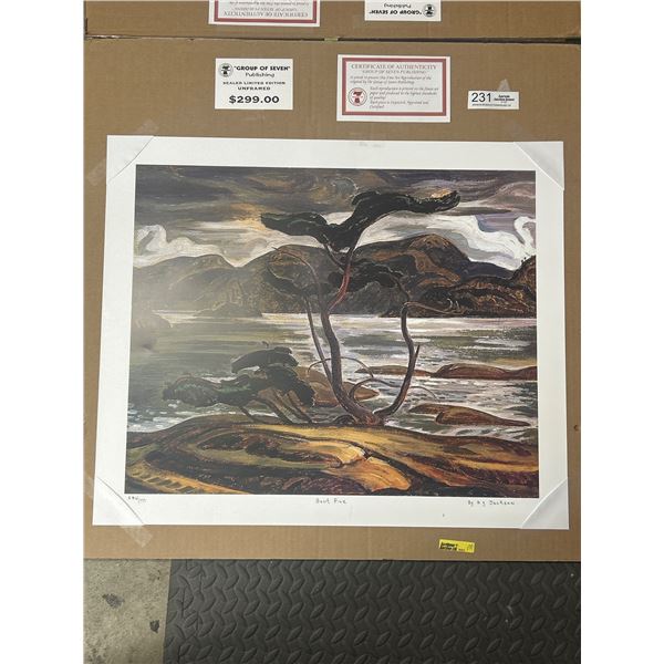 Limited Edition Prints- Group of Seven: Bent Pine