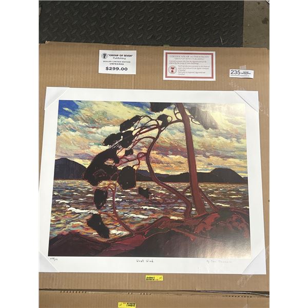 Limited Edition Prints- Group of Seven: West Wind